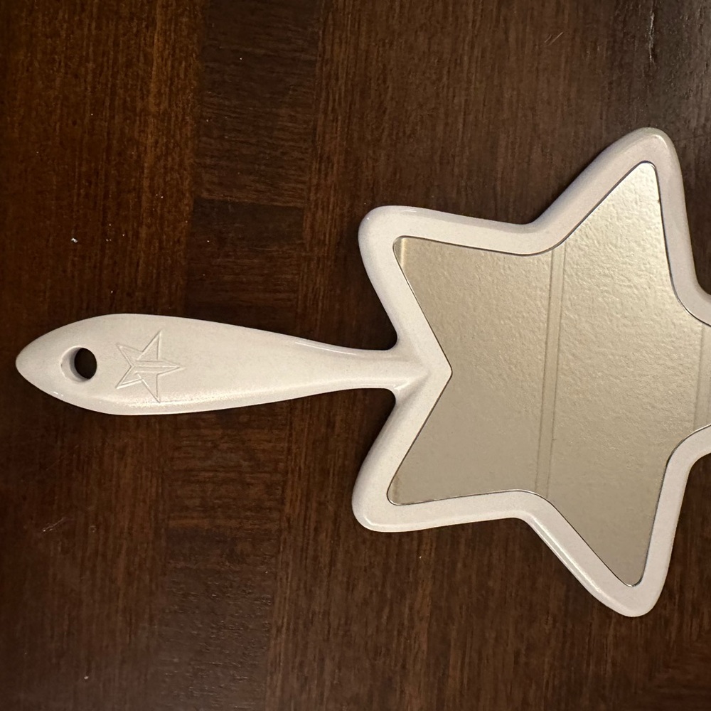Jeffree Star Gold and Cream Star Mirror